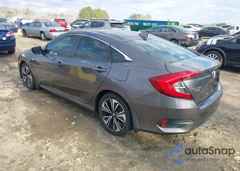 2017 Honda Civic Ex-T from USA, damaged, VIN 19XFC1F36HE000788